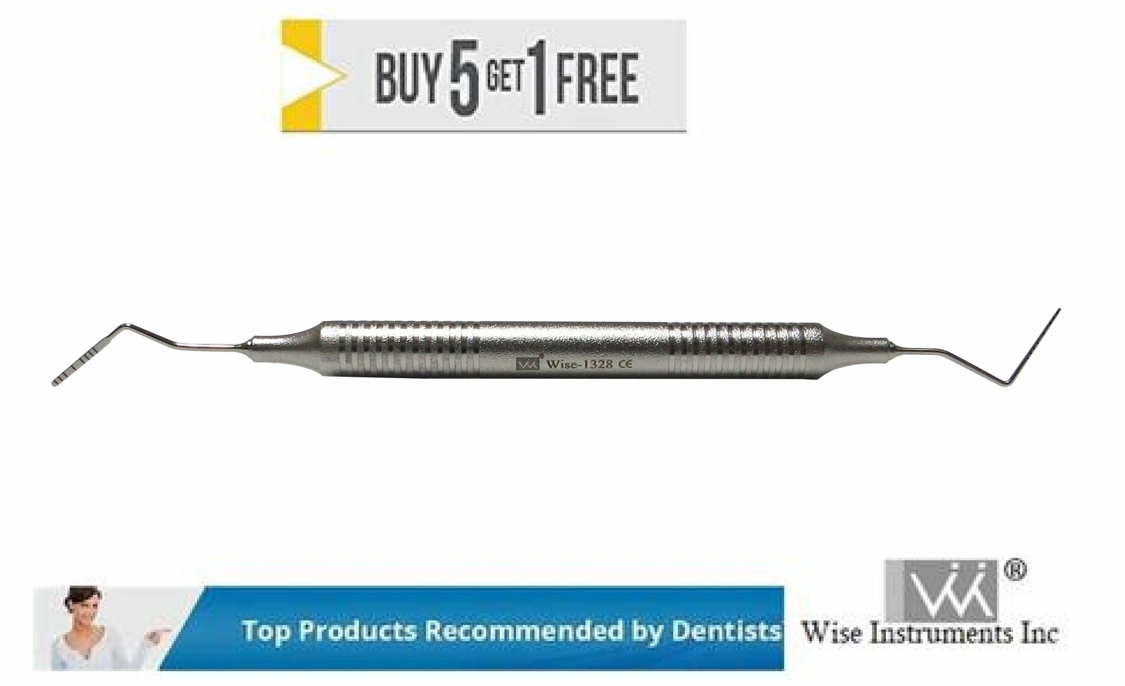 Dental Periodontal Probe Goldman-Fox / Williams Probe by Wise instruments