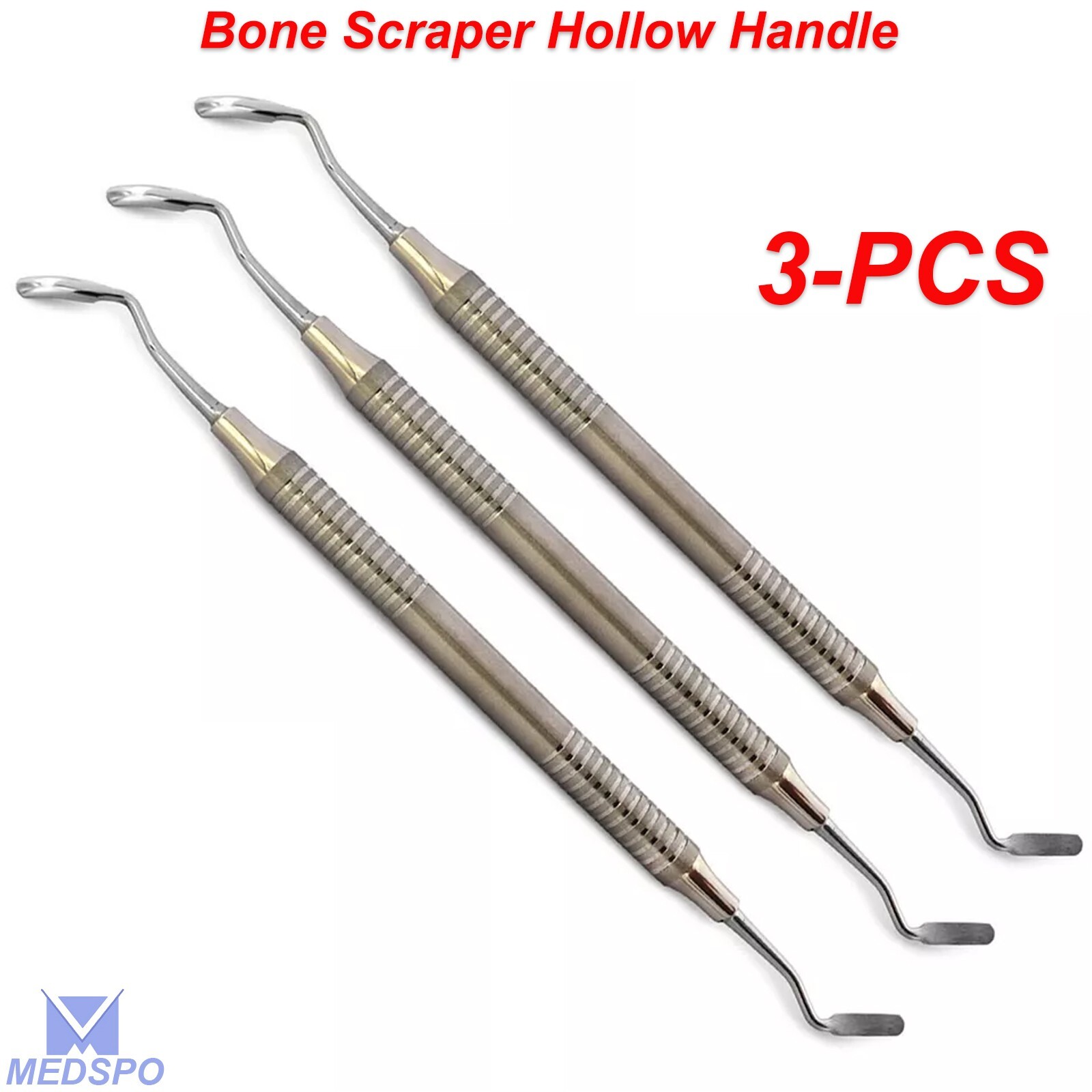 Surgical Scraper Hollow Handle Scaler Implant Dental Bone Grafting Instruments