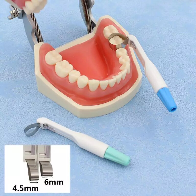 Dental Banda Matriz Ajustable Acero Inoxidable 6Mm Matriz Anterior Posterior