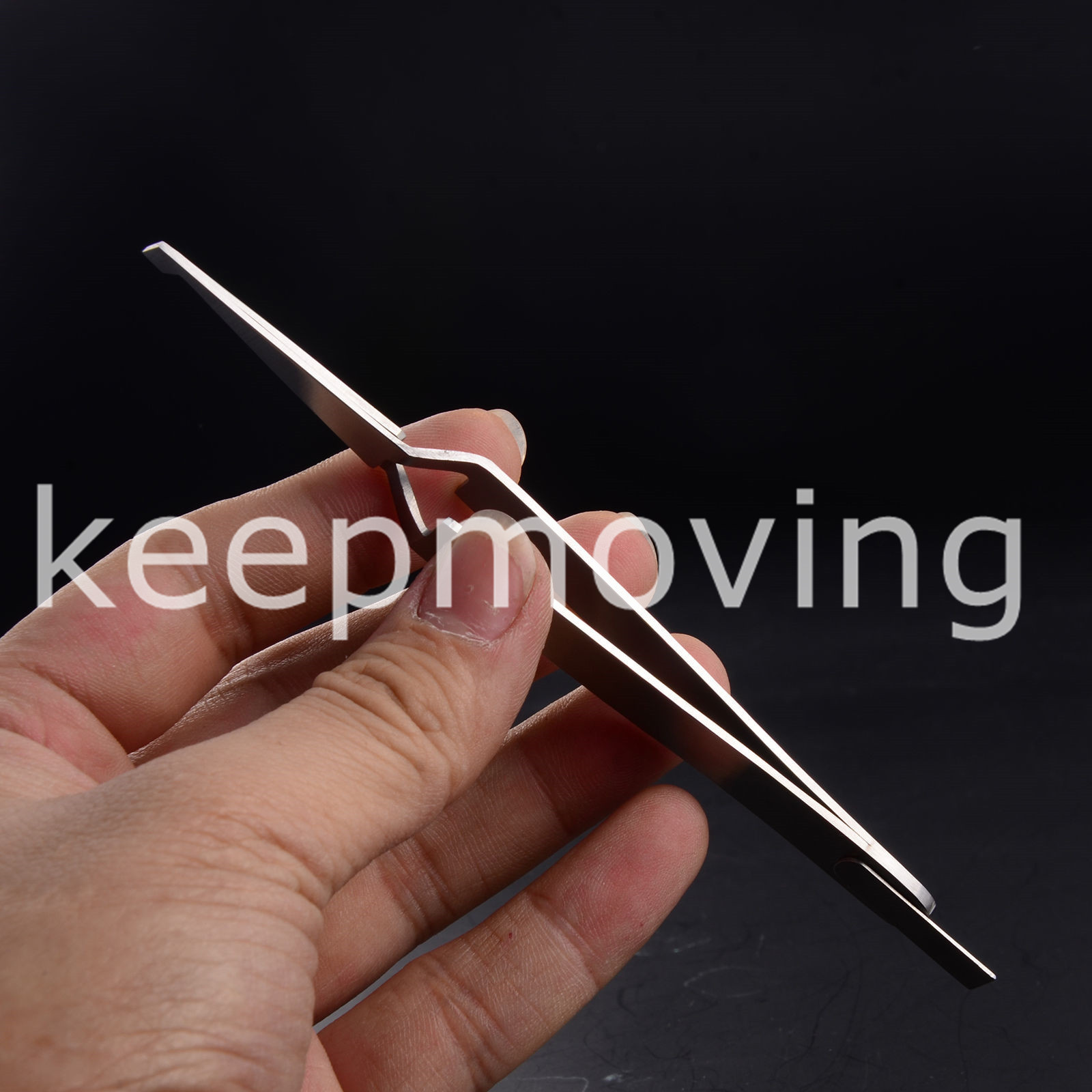 1x Dental Orthodontics Tweezers Direct Bond Bracket Bonding Holder Instruments