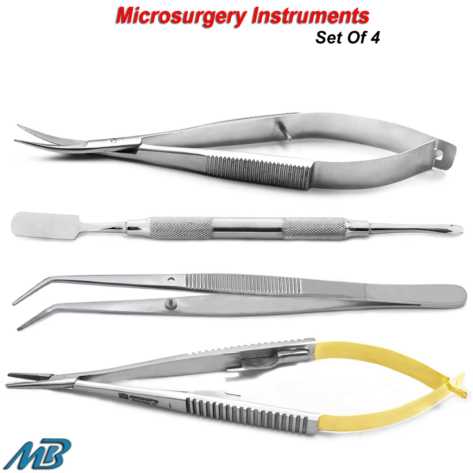 Dental Periosteal Prichard Elevator Noyes Spring Scissor Microsurgery Instrument