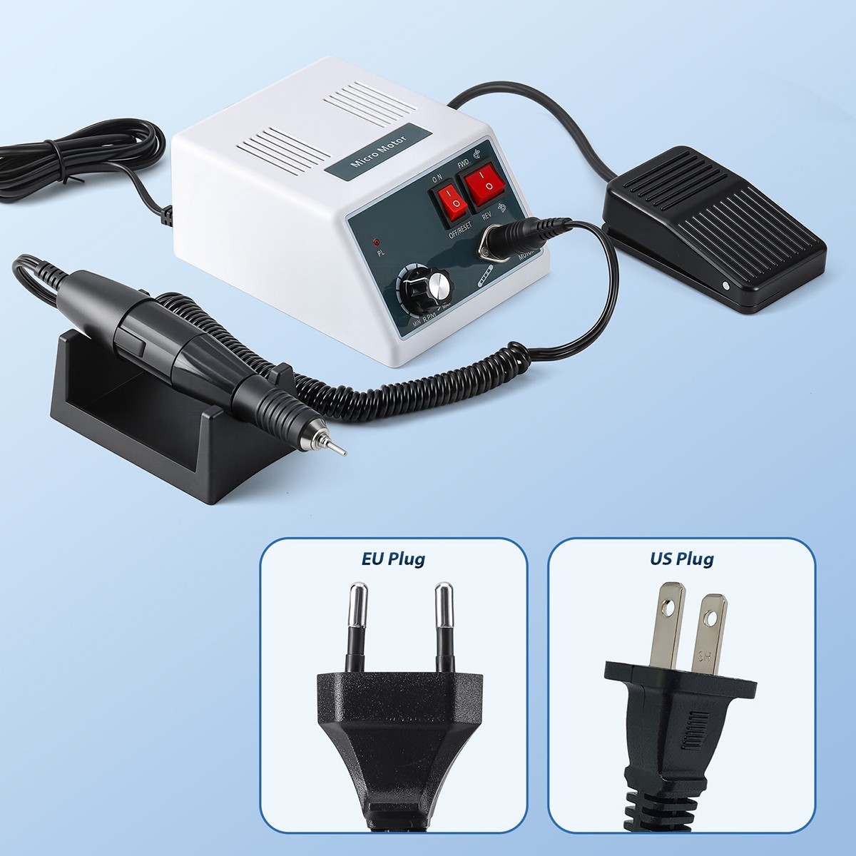 Dental Hand Grinder 204 Handle Lab MARATHON Micromotor Polishing E-Type 35000RP