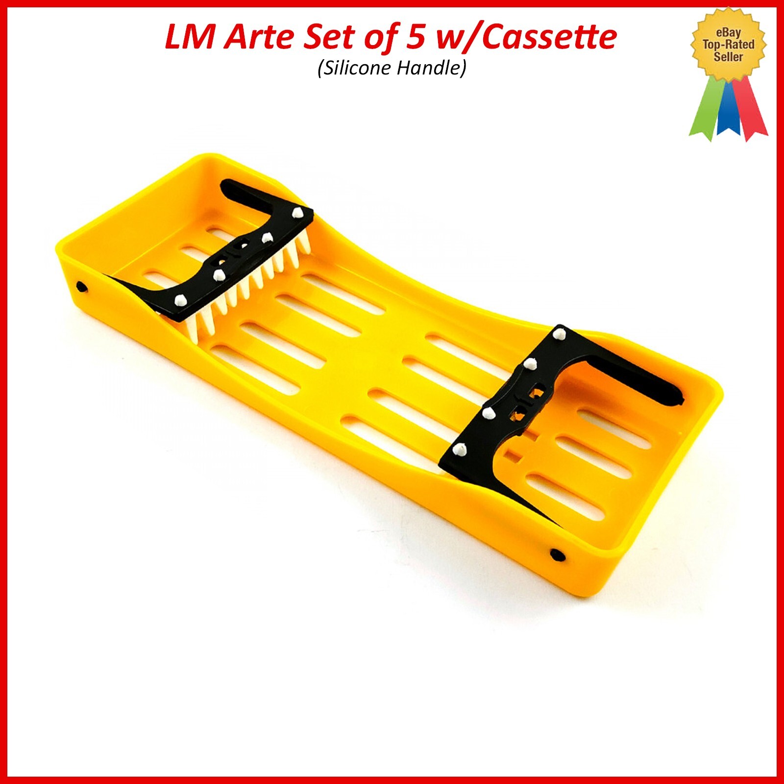 Composite Filling LM Arte Silicone Handle Restorative Cassette Dental Instrument