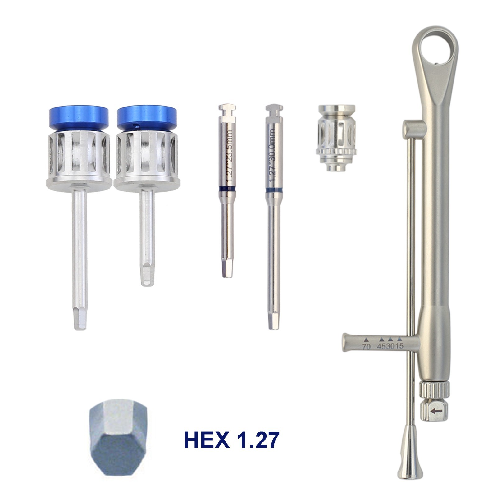 Implant Prosthetic Kit MIS Camlog Adin Driver Hex 1.27mm Torque Wrench Adapter