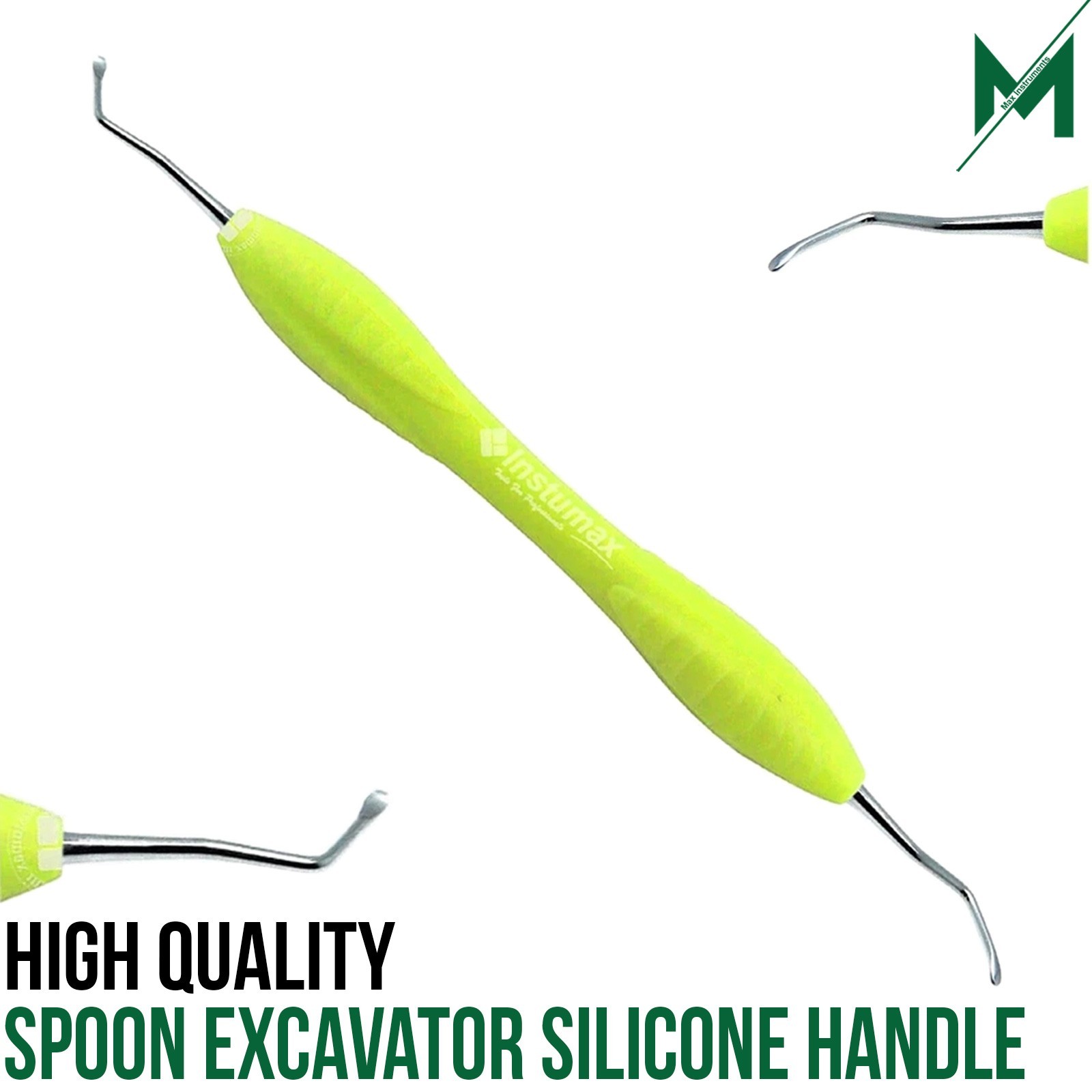 NEW DENTAL EXCAVATOR SET OF 5 RESTORATIVE SPOON DOUBLE ENDED PREMIUM INSTRUMENTS