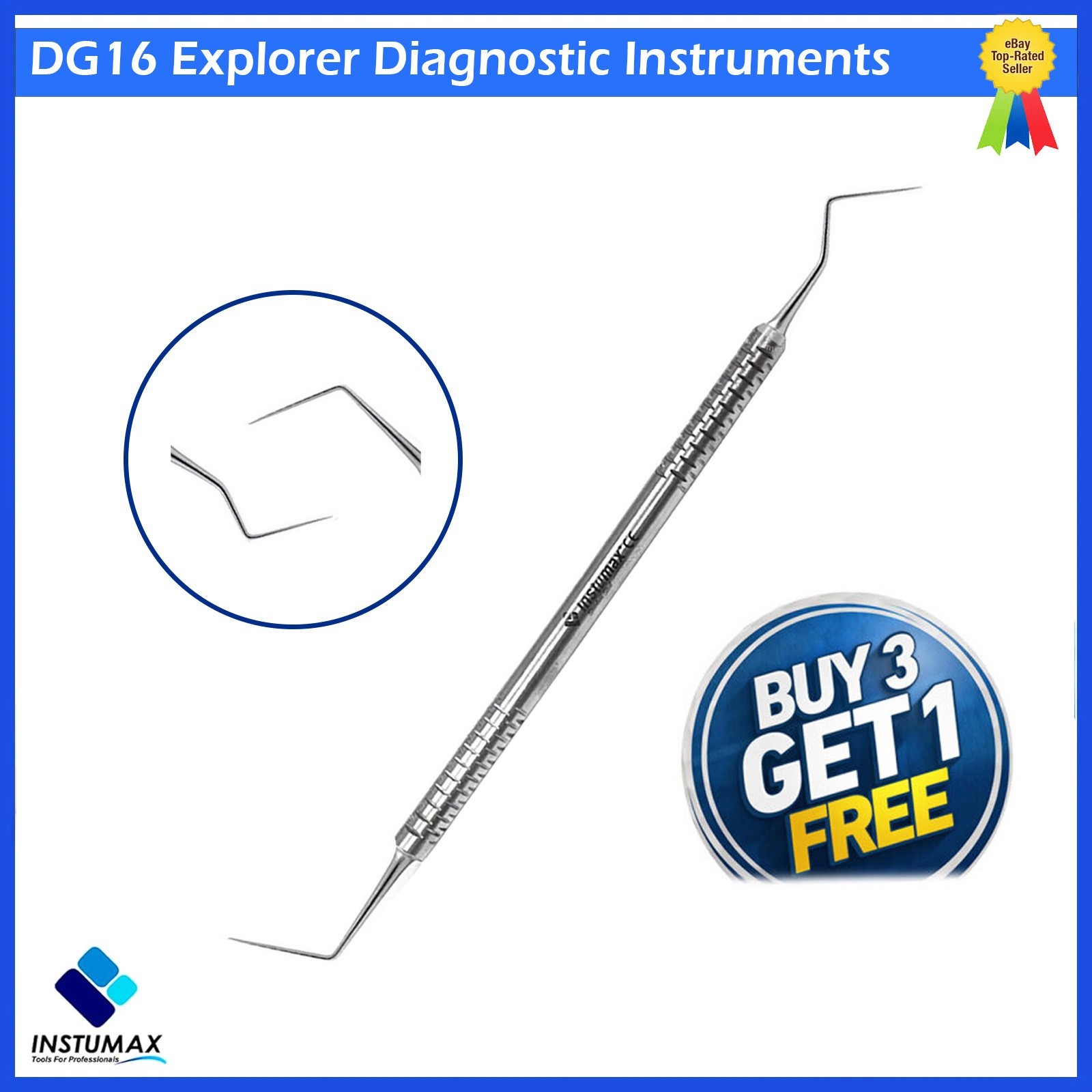 Dental Hygienist Explorer DG 16 Endodontic Implant Double Ended Instruments