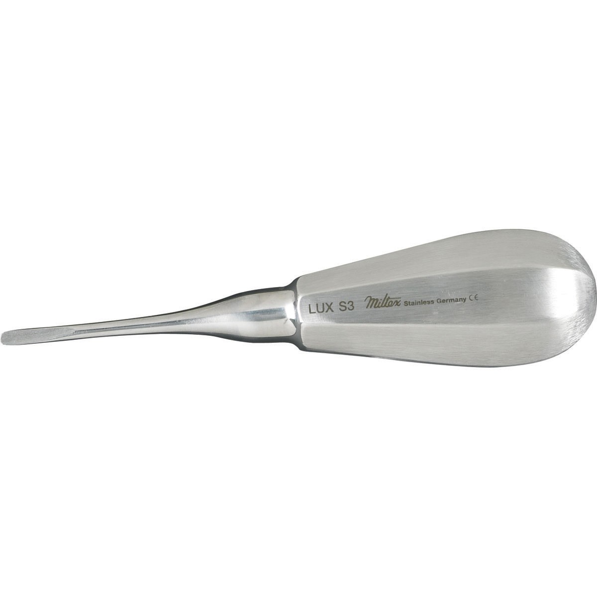 Miltex Instrument DELLUXS3 Luxating Dental Elevator Straight 3mm