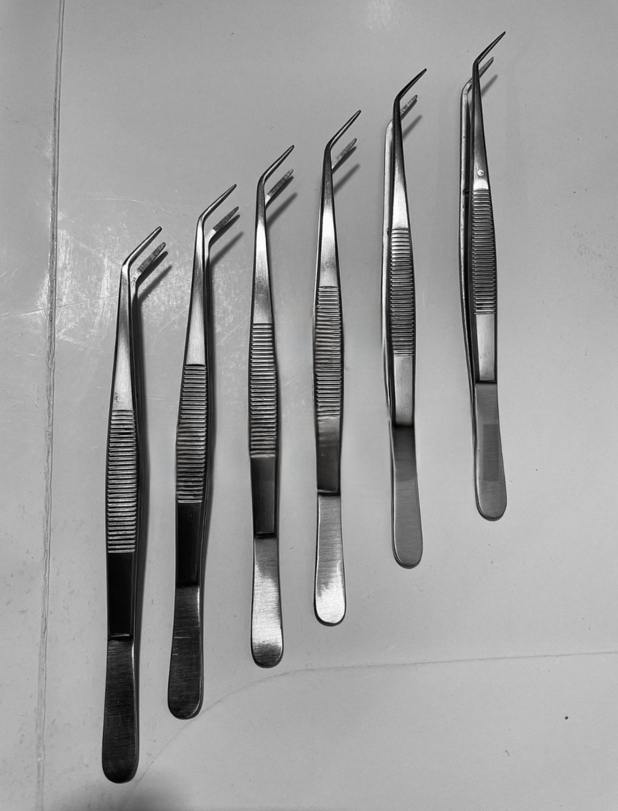 Lot of 10 Hu-Friedy DPU17 Utility Pick-Up Dental Dressing Pliers Stainless Steel