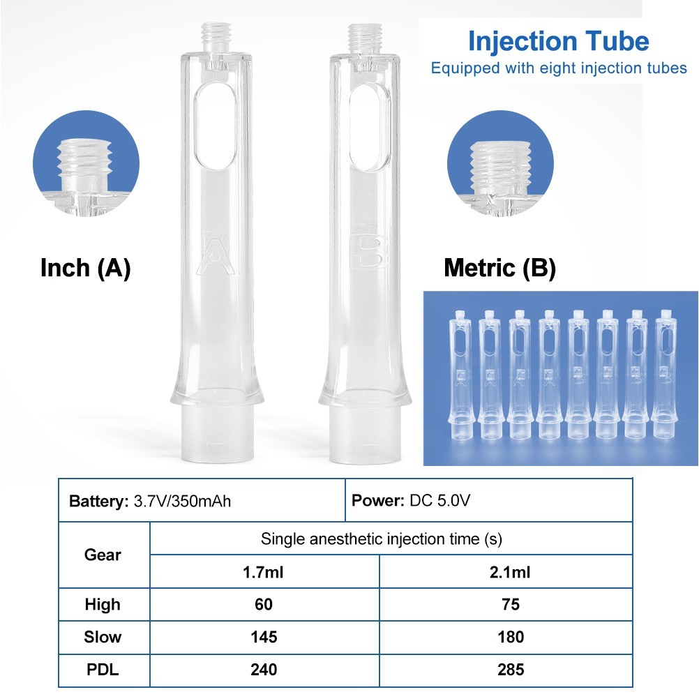 Woodpecker Dental Painless Oral Local Anesthesia Device anestesia Pen Inch(A)