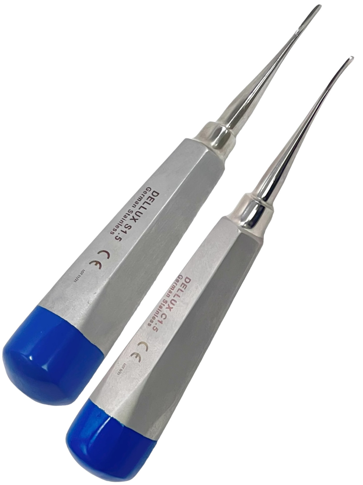 GERMAN DENTAL ELEVATOR EXTRACTING LUXATING APICAL ROOT ELEVATOR S1.5MM,C1.5 BLUE