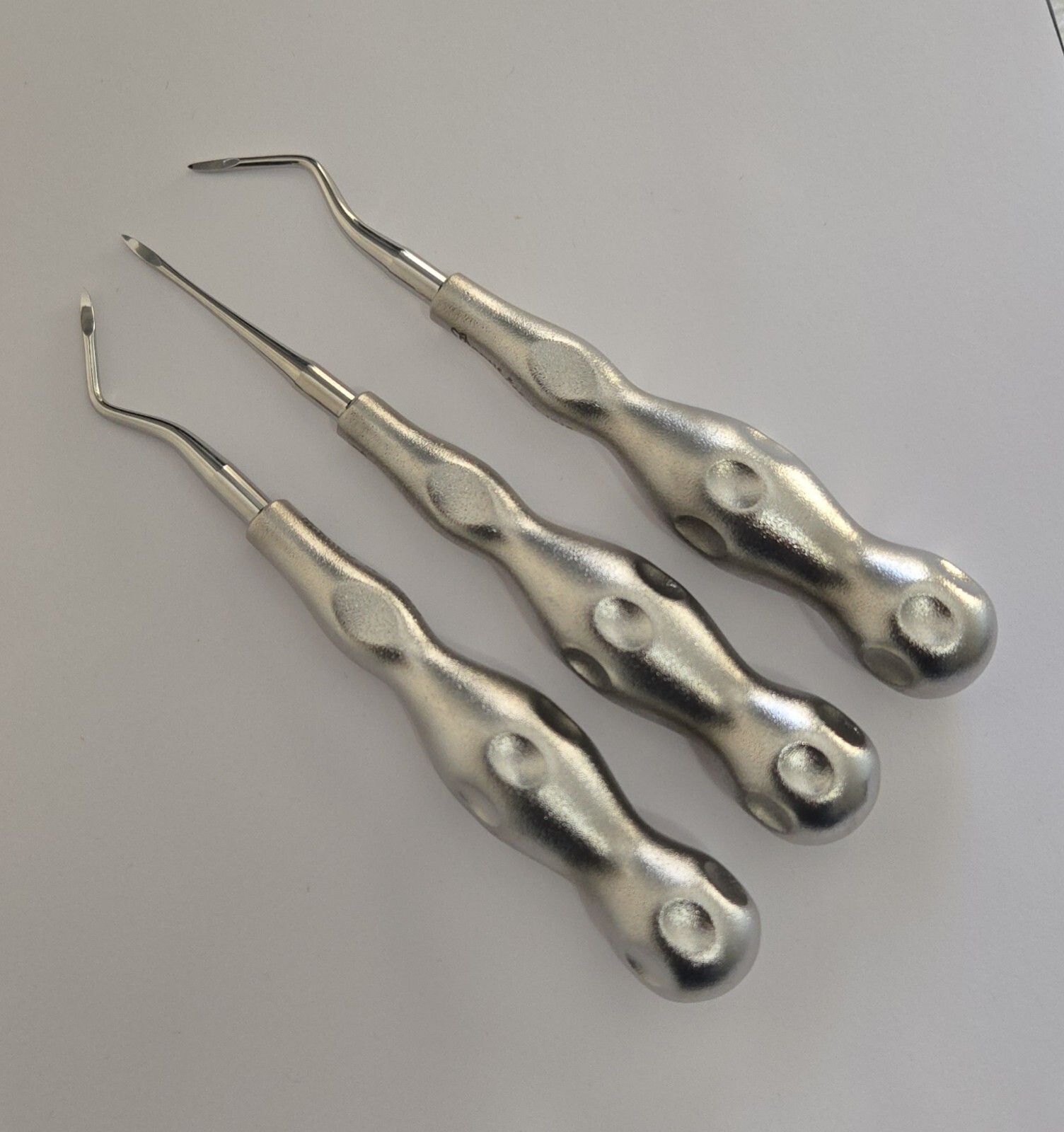 3 Pcs Heidbrink Root Tip Picks Elevator Right Left Straight Instruments German G