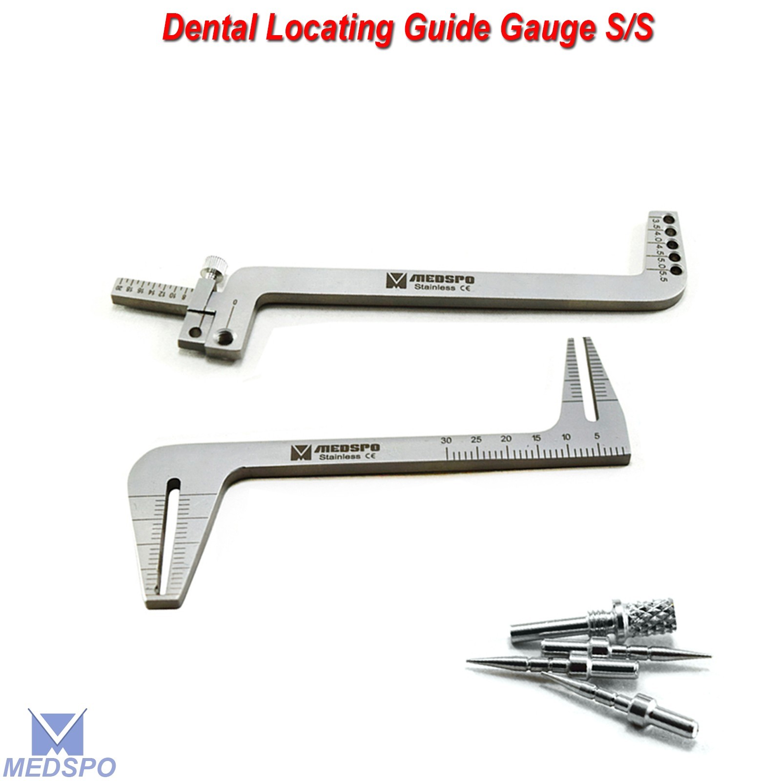 Dental Implant Surgical Drilling Locator Depth Drill Tooth Positioning Guide Set