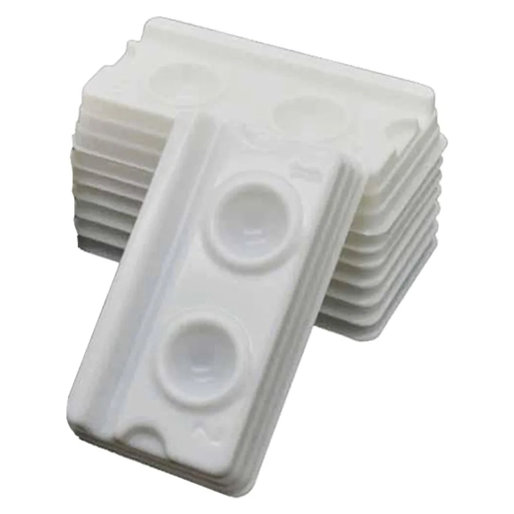 200/1000pc Dental Mixing Well Disposable Bonding 2/4 Wells Tray Plastic Mix Dish