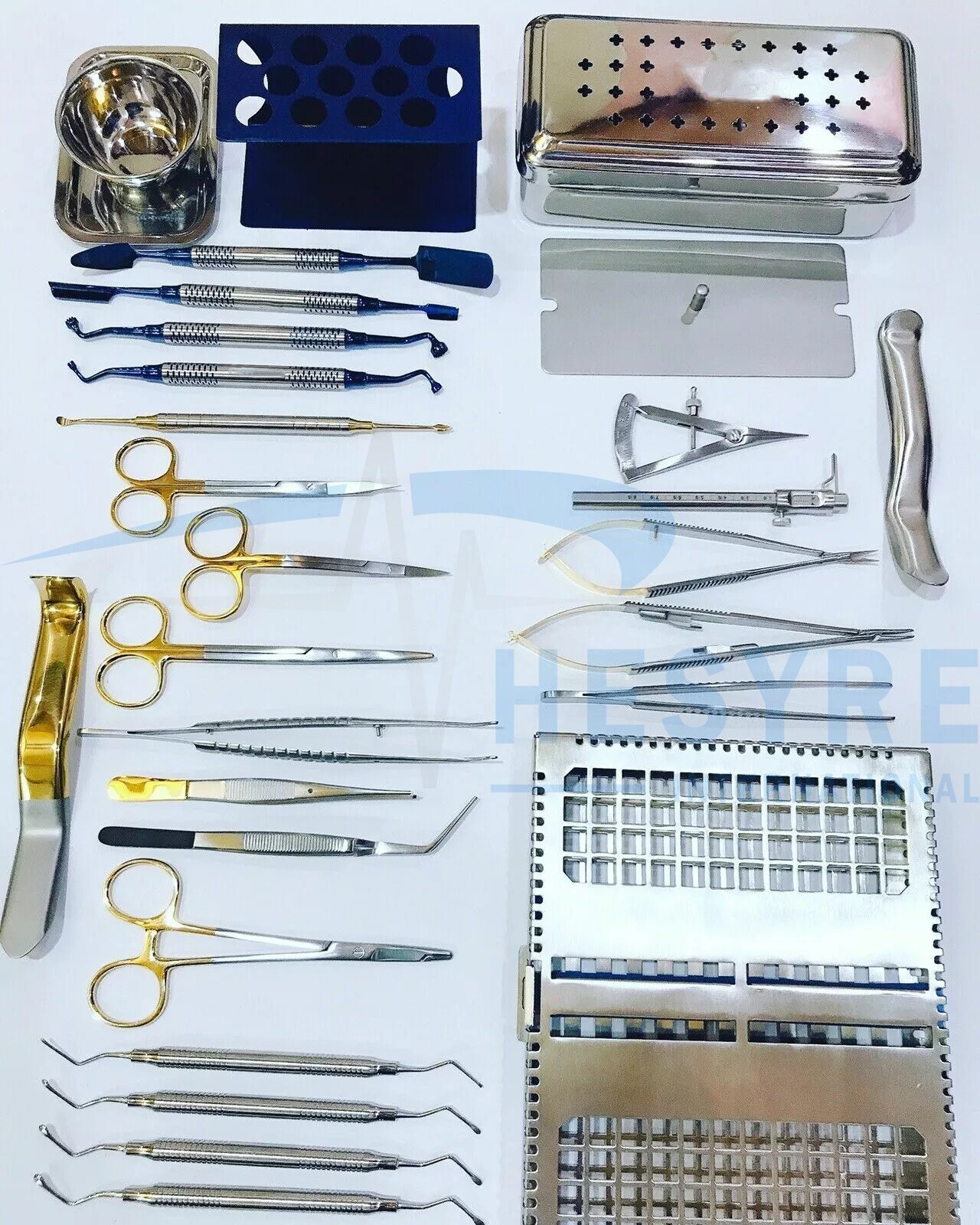 Dental PRF GRF Box System Platelet Rich Fibrin Implants Instruments Kit 28 Pcs