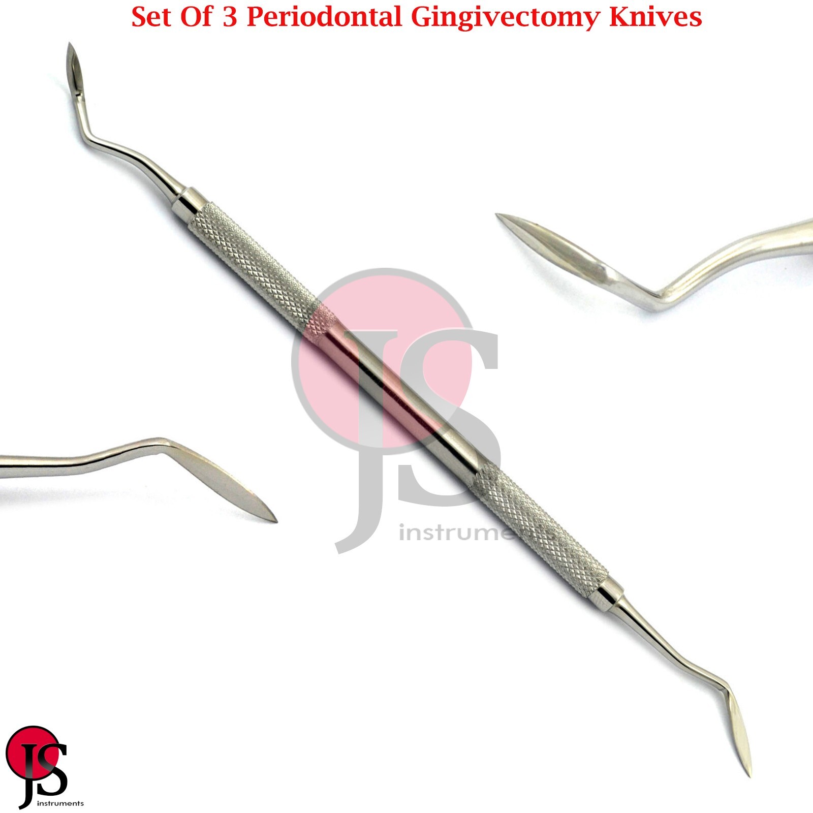 Dental Periodontal Knives Kirkland Orban Buck Knife Gingivectomy Tissue Surgery