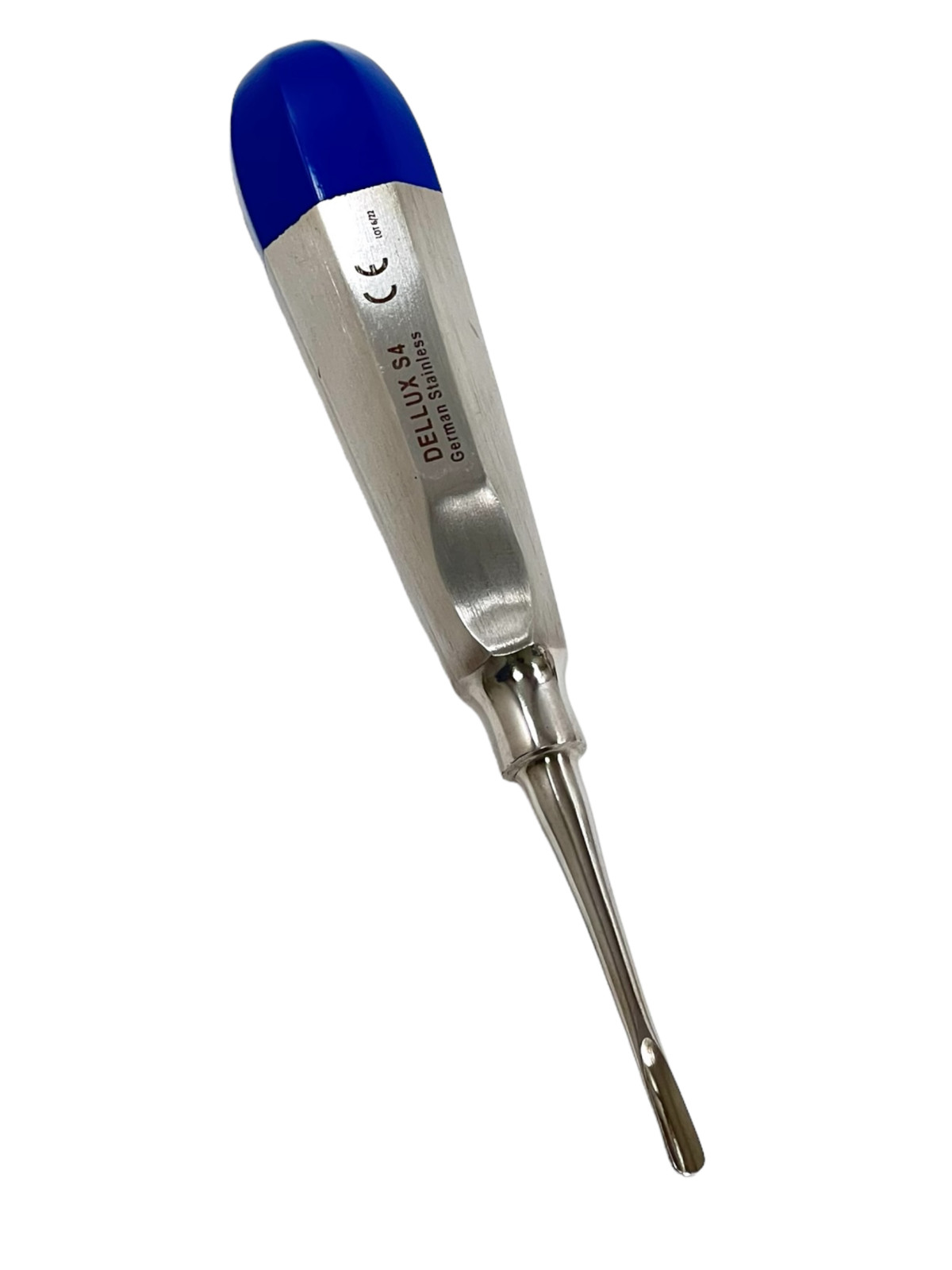 GERMAN LUXATING DENTAL ELEVATORS STRAIGHT 4 PC GOLD/BLUE 1mm-4mm TOOL