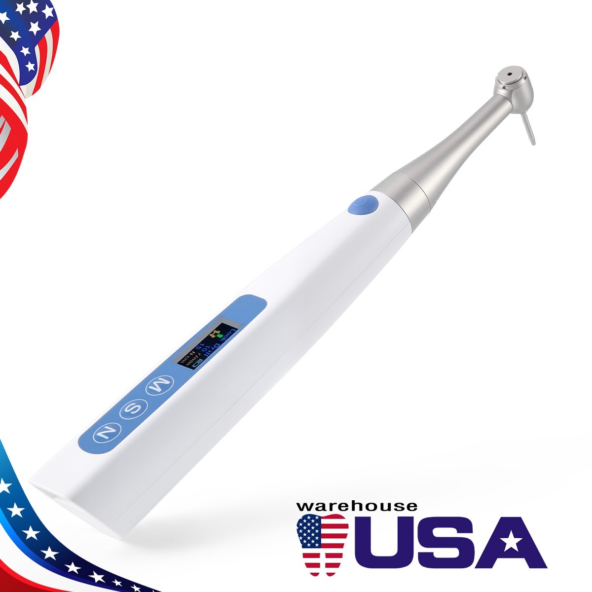 Dental Wireless Implant Electric Torque Wrench Handpiece Tool Driver 360° Rotate