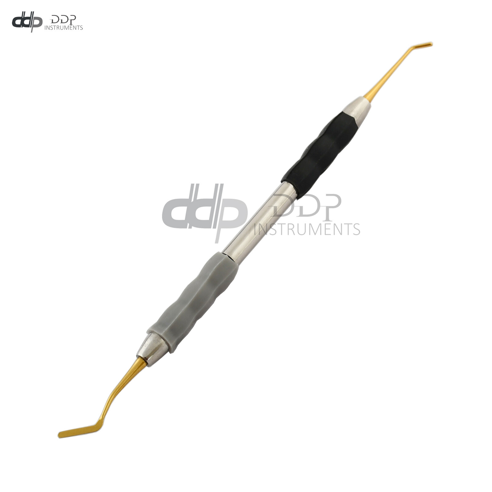 Gray/Black Silicon Grip Handle Dental Filling Surgical Instruments DN-2250