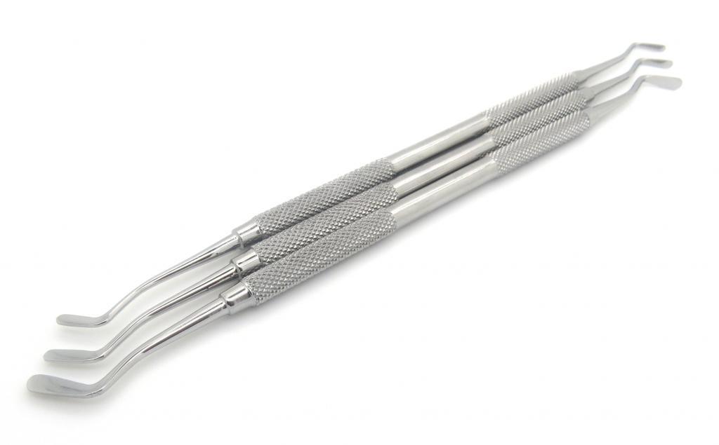 Plastic Filling Instruments Dental Amalgam Composite Filling Set of 3