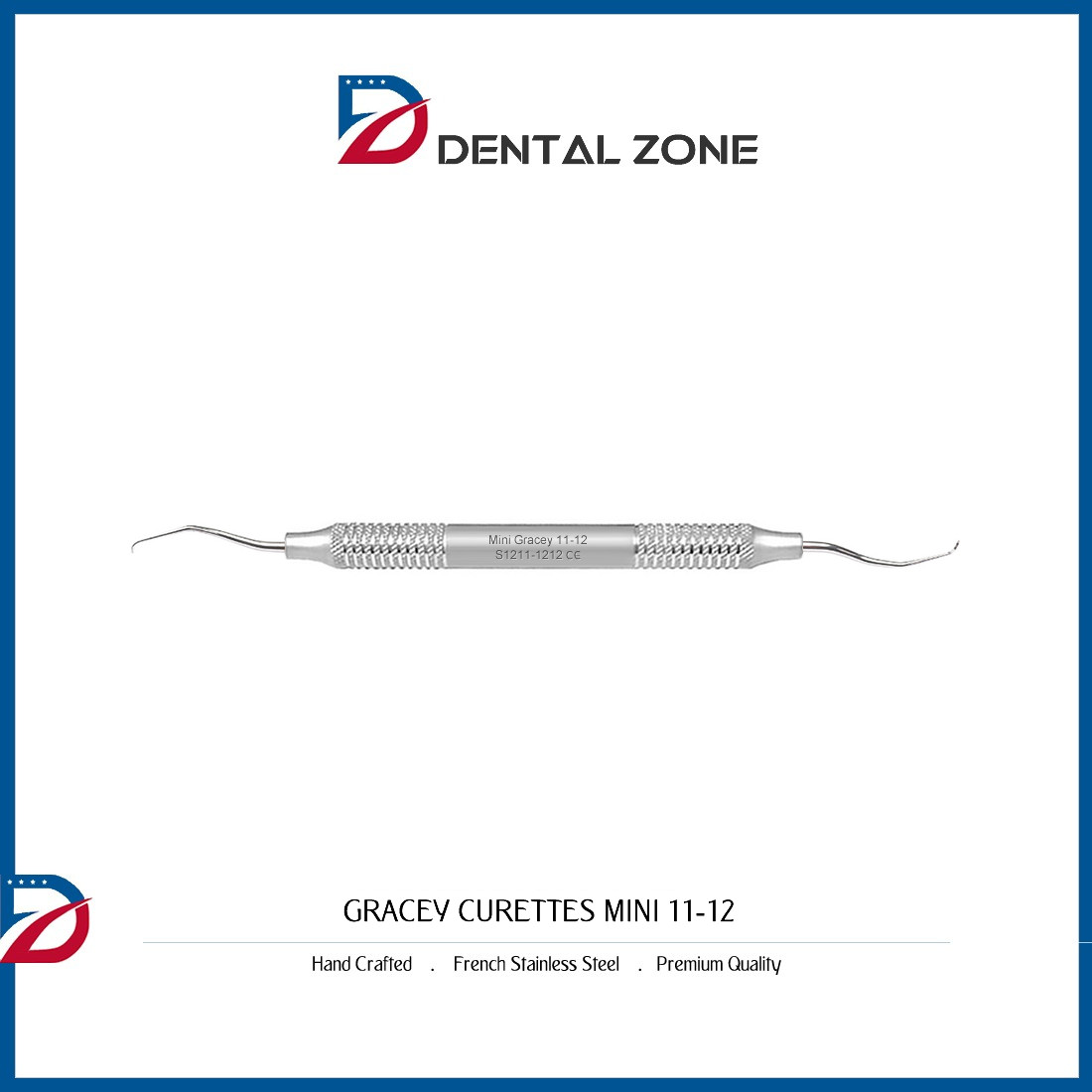 DENTAL GRACEY CURETTES HAND INSTRUMENTS PRO PICK *SET OF 5*