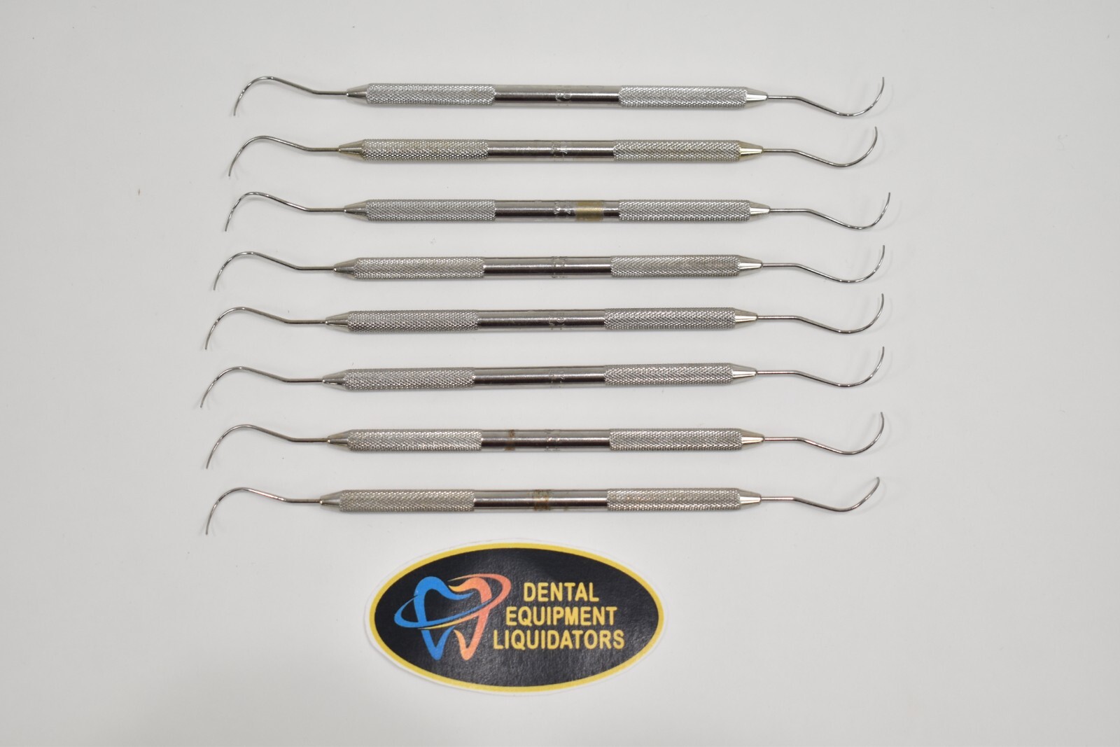 EIGHT Hu-Friedy Dental Probes #P2N Nabers Probe w/#31 Round Handles
