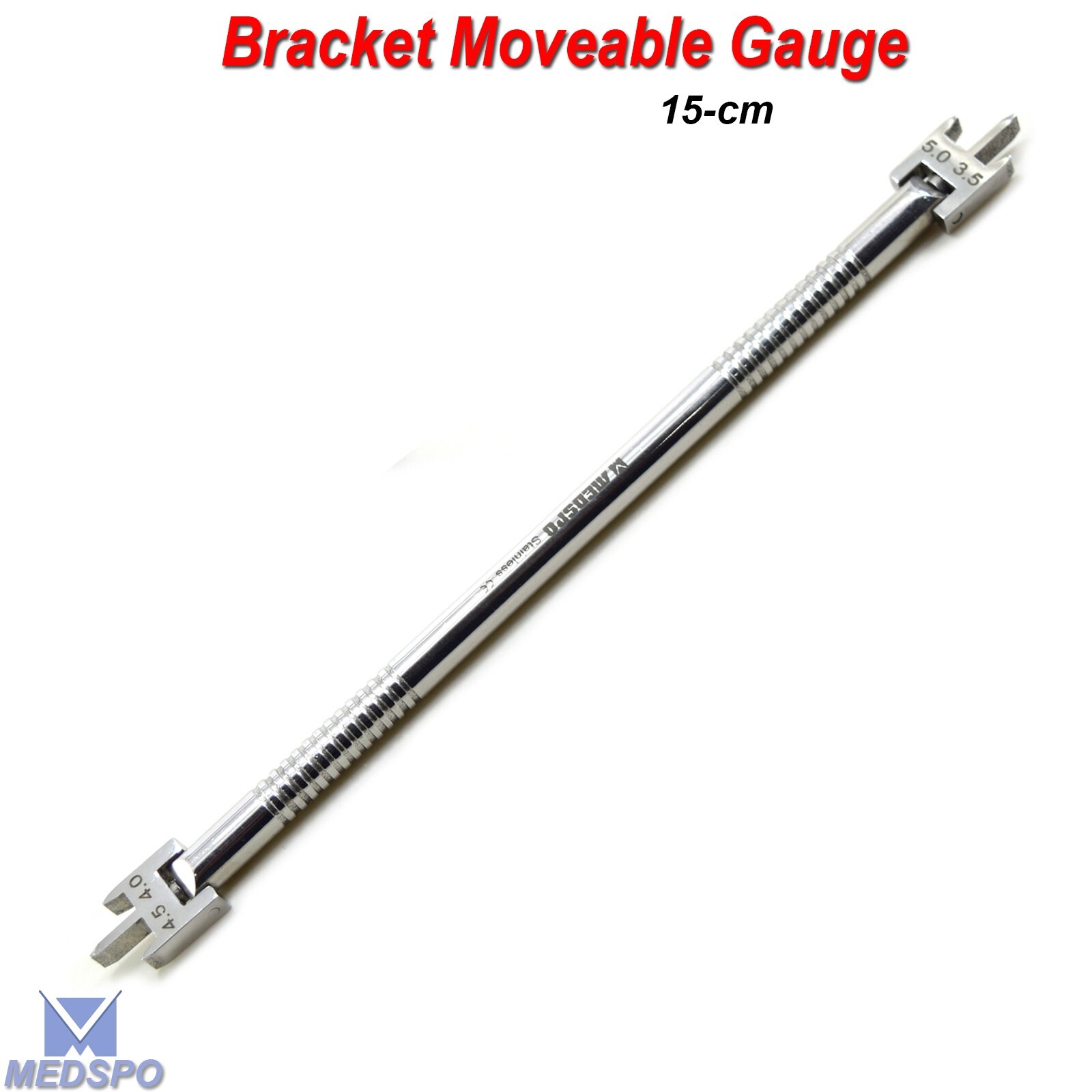Orthodontic Bracket Positioning Height Gauge Wick Movable Head Adjustable Tools