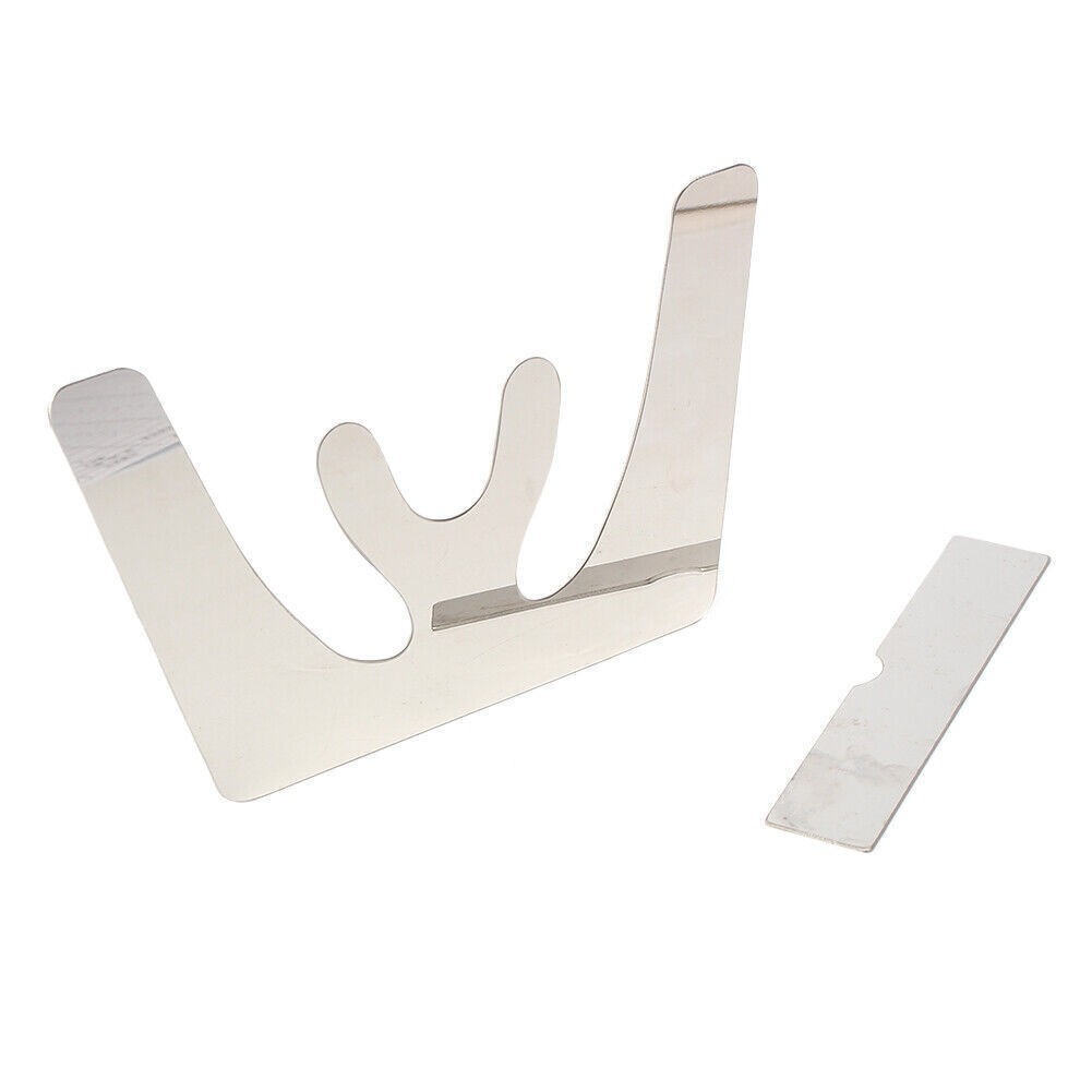 Dental Occlusal Maxillary Casting Jaw Fox Plane Autoclavable Stainless Plate New