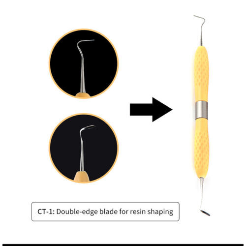 Dental Composite Resin Filling Instrument Spatulas Aesthetic Restoration Kit