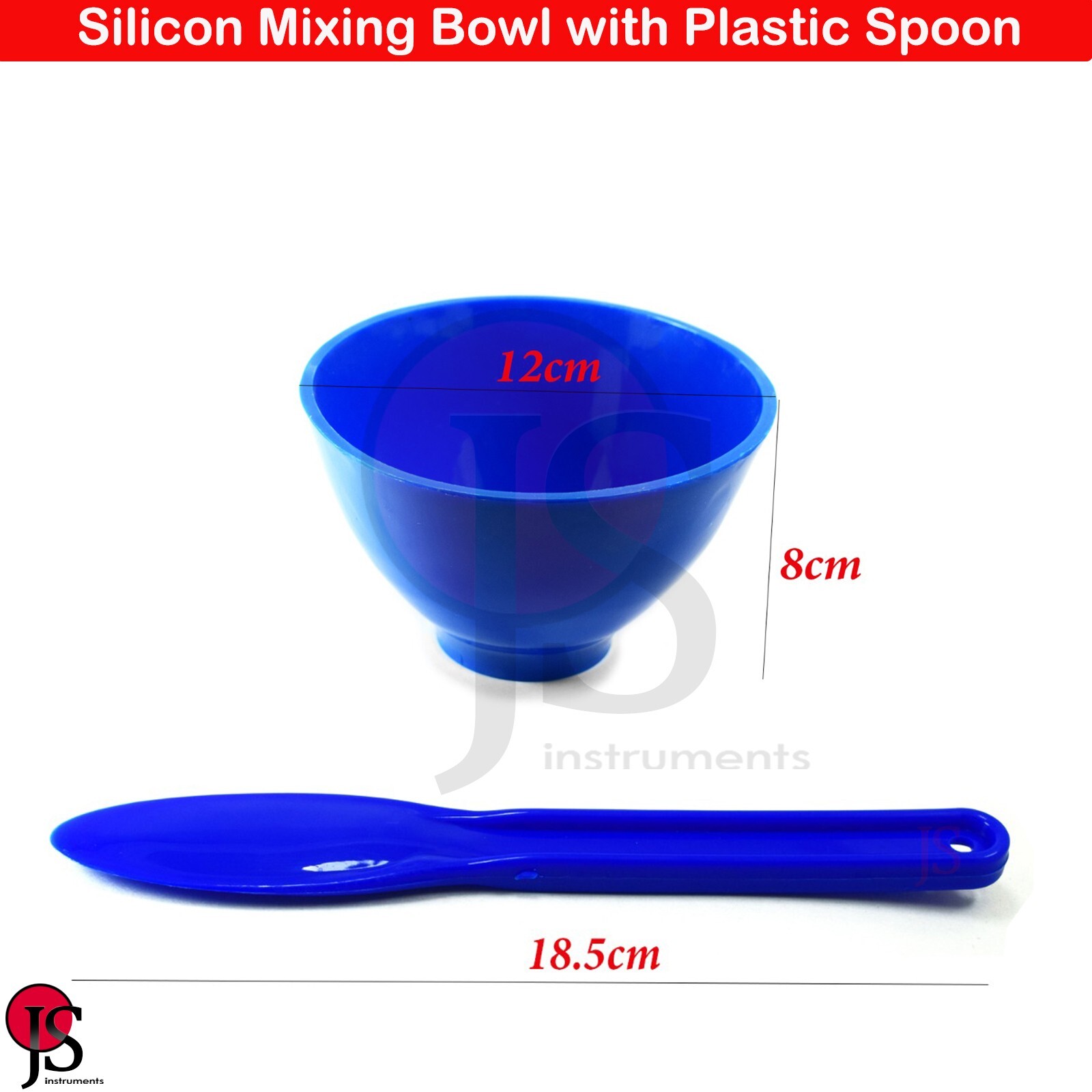 Dental Silicone Mixing Bowl Tooth Amalgam Composite Filling Preparation Flexible