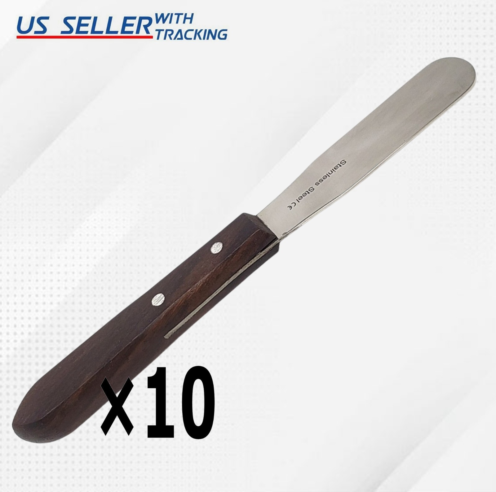 10× Dental Lab 8″ Spatula 11R Plaster Alginate Mixing Premium Instruments