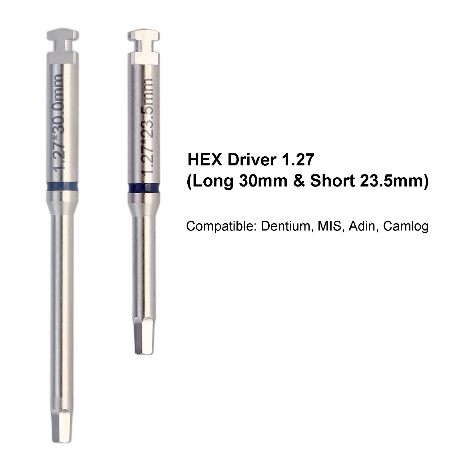 Implant Screwdriver 1.25 1.2 Hex Driver Dental Torque Wrench Astra Zimmer Osstem