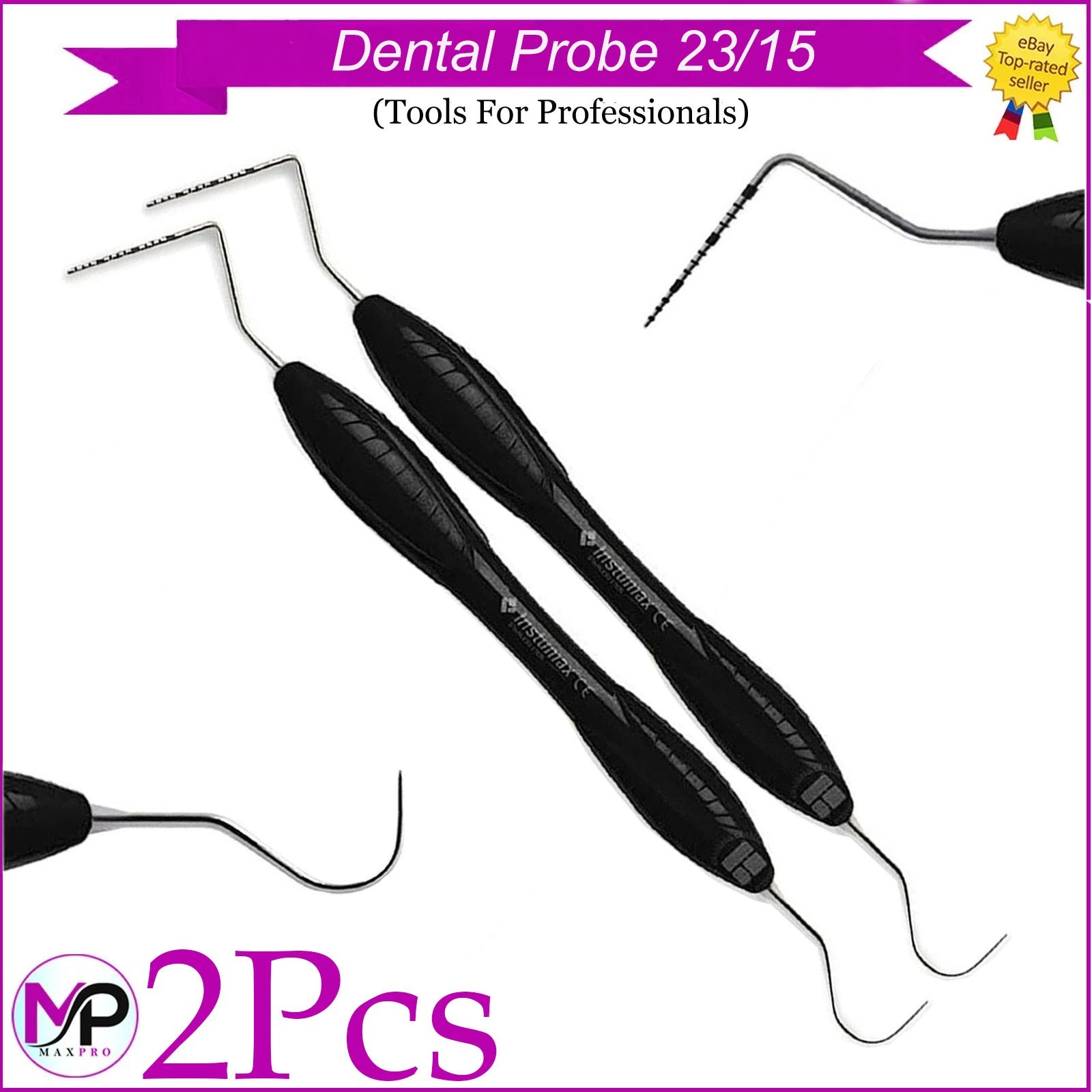 Precision Double-Ended Perio Explorer Probe 23 / UN15 – Dental Diagnostic Tool