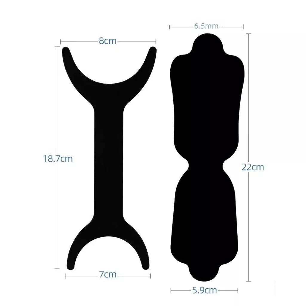 1PC Dental Silicone Flexible Contraster Foldable Background Board Photo Contrast