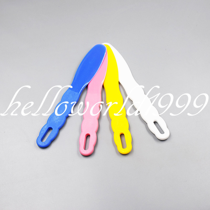 4 Pc Assorted Dental Lab Plastic Mixing Spatula For Impression Material Alginate