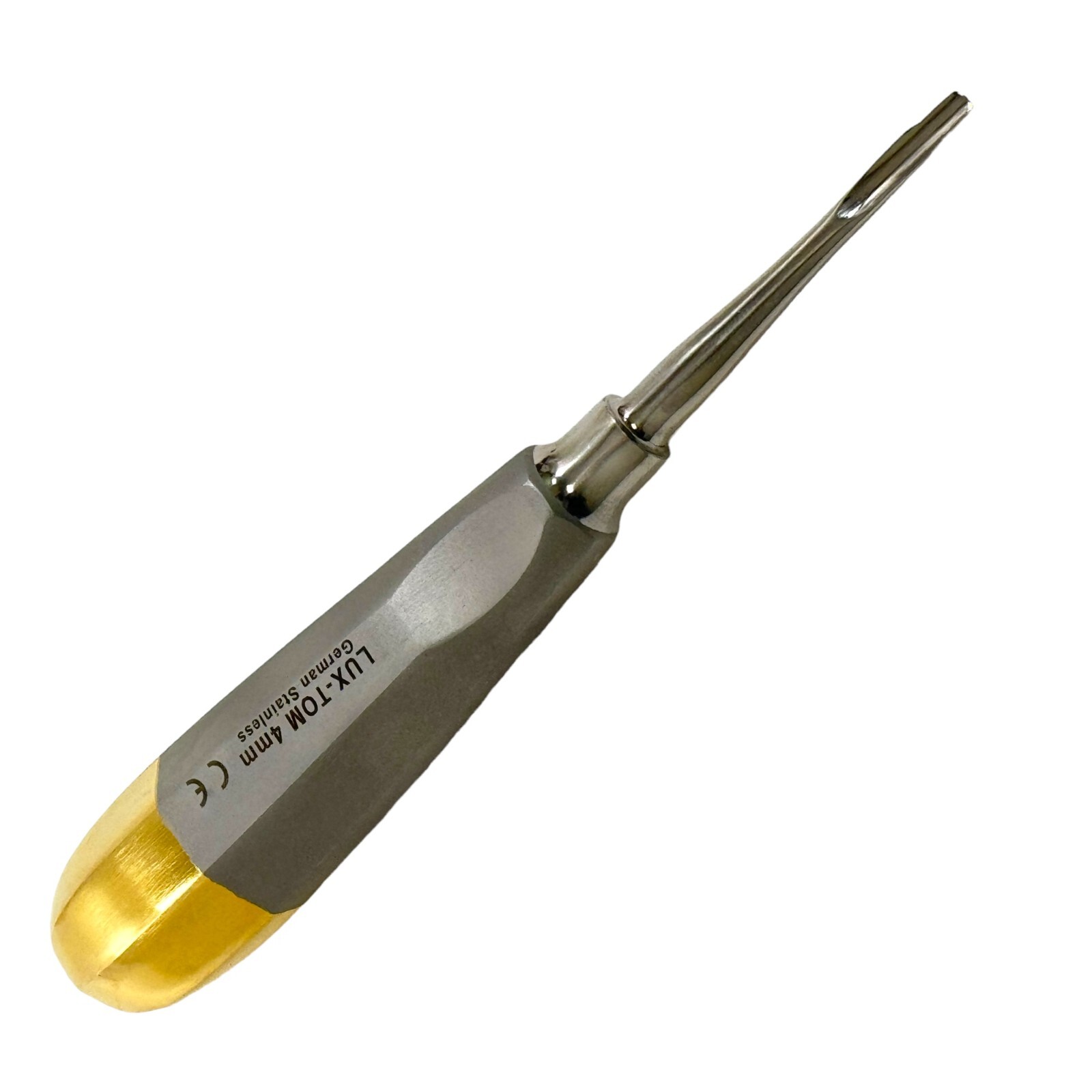 2 Pack Extraction Dental Elevator Root Tip Straight 3mm 4mm 5mm Hollow Handle