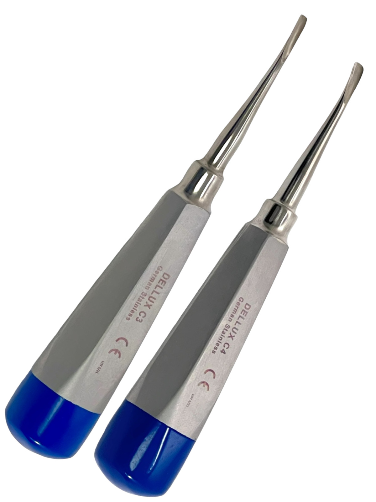 GERMAN DENTAL ELEVATOR EXTRACTING LUXATING APICAL ROOT ELEVATOR 3,4MM BLUE CVD