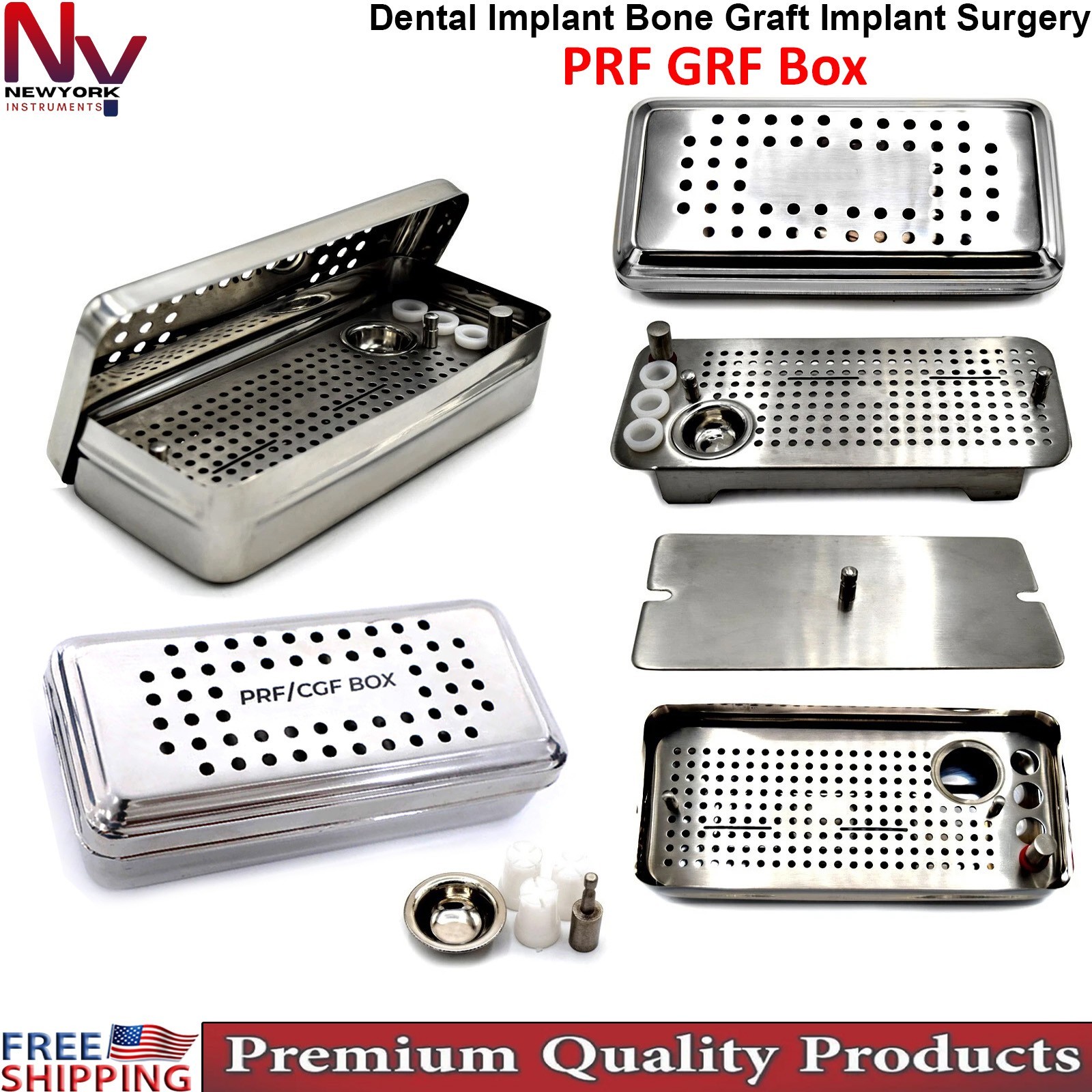 Dental PRF Box Surgical PRF GRF Platelet Rich Fibrin Implant Surgery Instrument