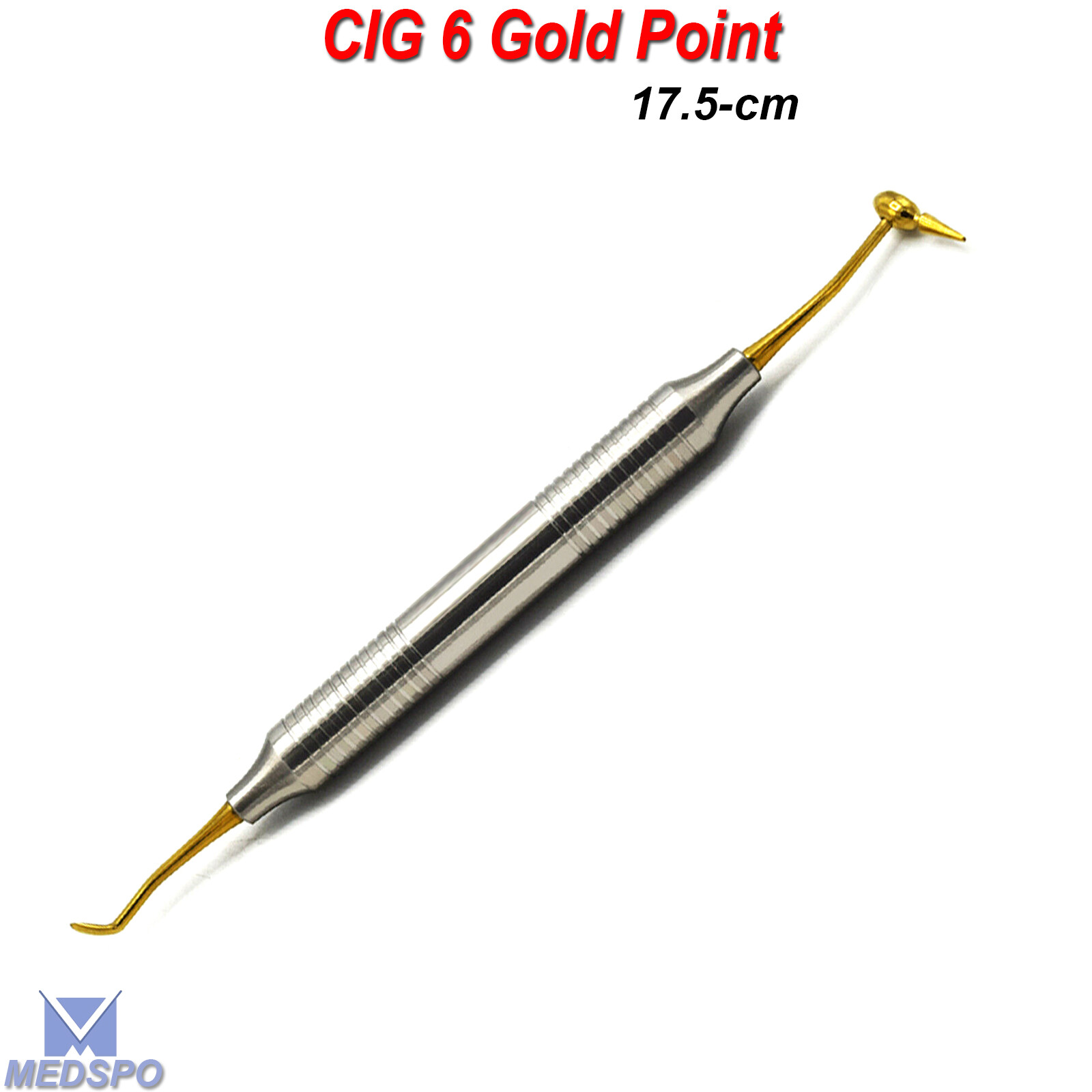 Dental Composite Filling Instrument Gold Titanium Coated Restorative Instruments