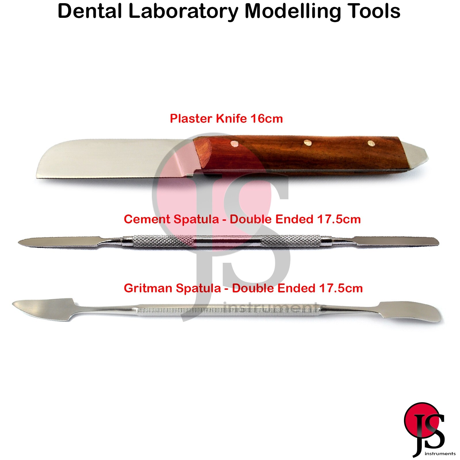 Laboratory Waxing Mixing Modeling Alginate Plaster Knife Cement Spatula Dental