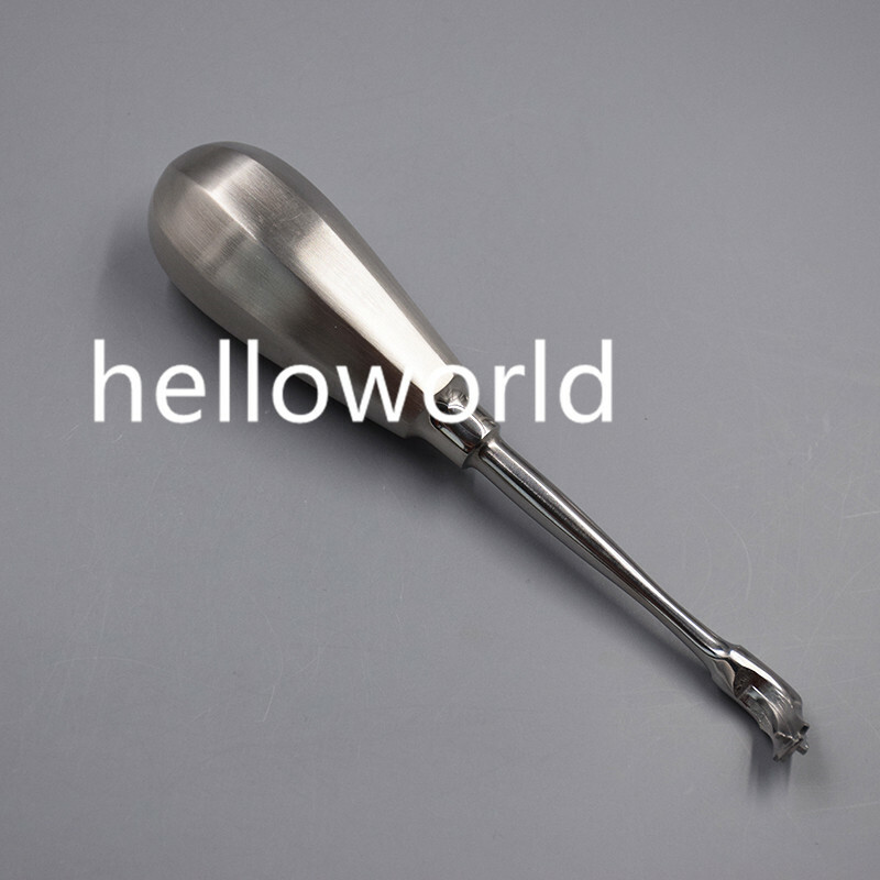 Dental Autoclavable Crown Instrument Splitter Remover Elevator Offset Handle 1pc