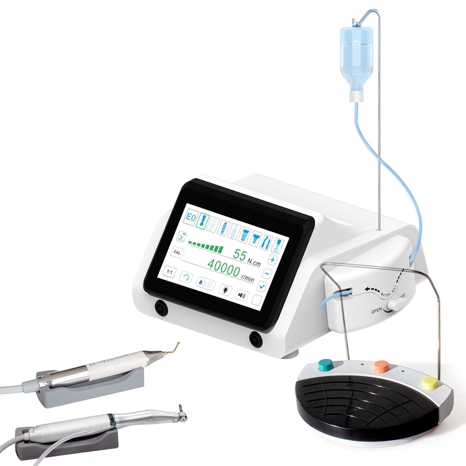 Dental Implant Motor+2 IN 1Surgery Piezo Bone Surgery Cutter +LED Handpiece