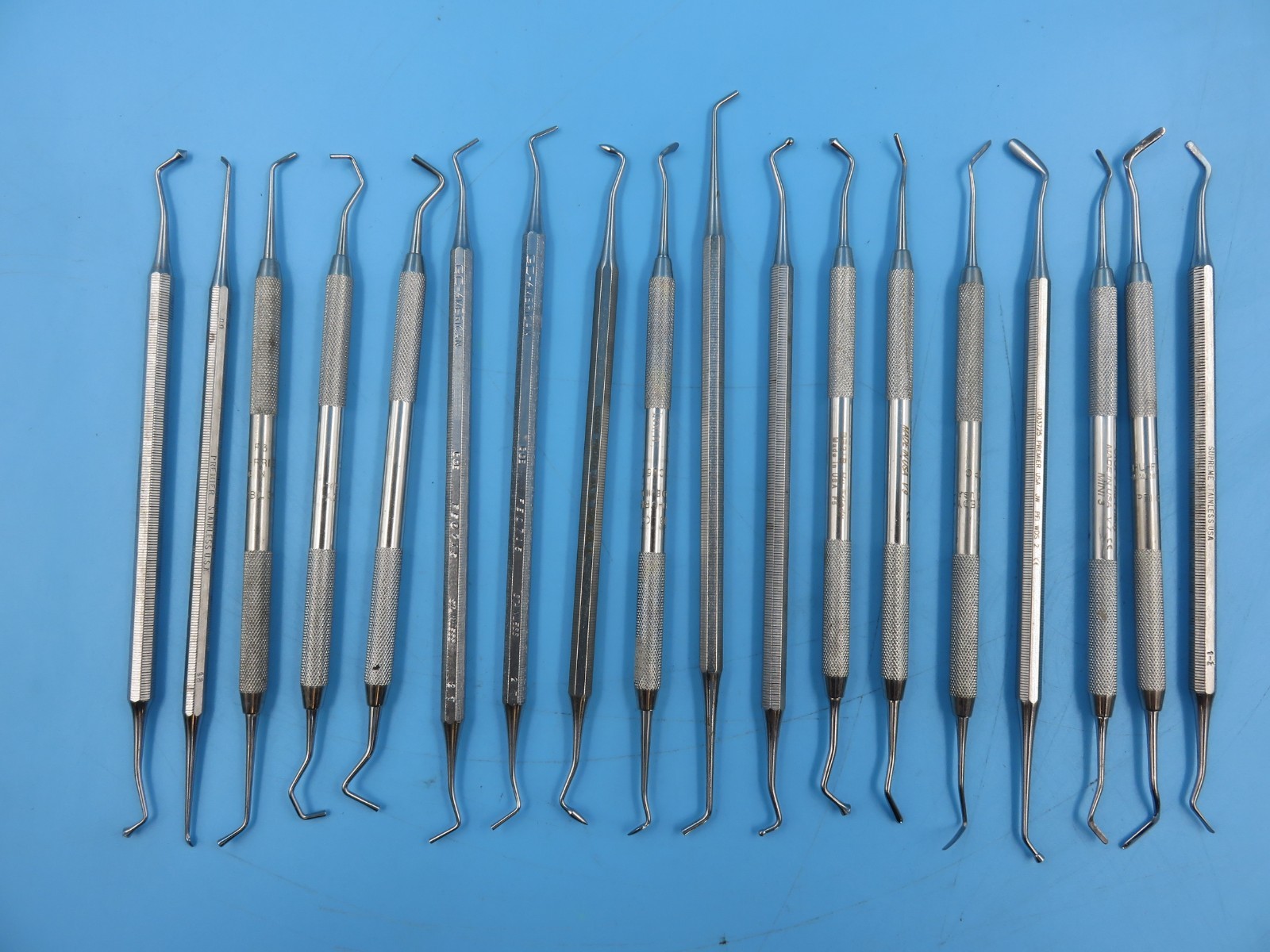 LOT of 18 Quality Dental Restorative Instruments SEE LIST