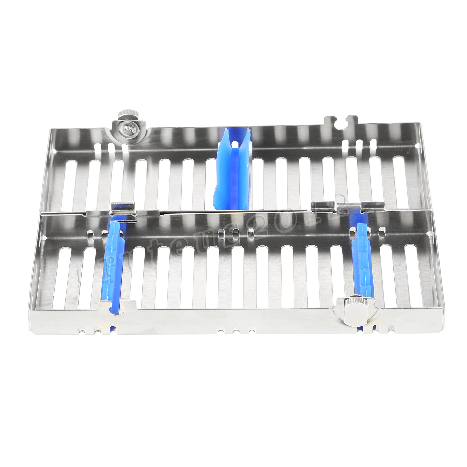 For 5 Dental Hygiene Instruments Autoclave Cassette Sterilization Rack Tray Box