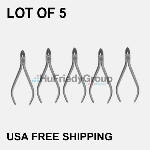 Lot of 5 Pcs Hu-Friedy Micro Pin Cutter Ligature 678-105 USED