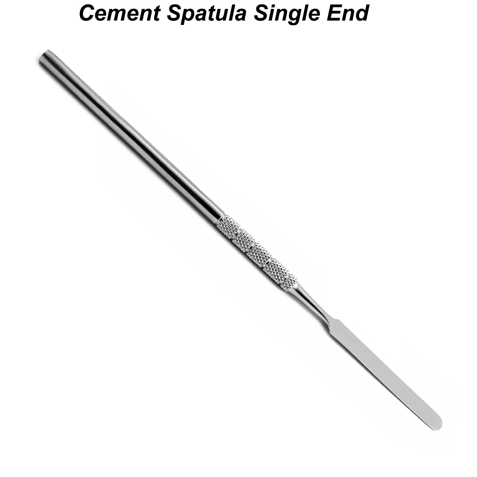 3 Pcs Cement Mixing Spatula Single End Dental Restorative Laboratory Instruments