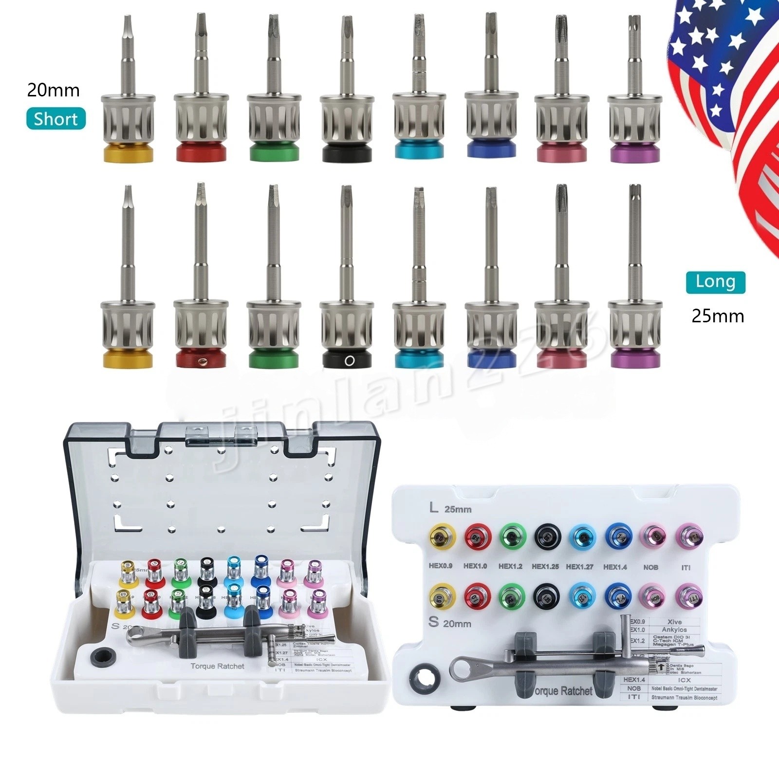 Endodontic Dental Endo NITI Files X-Pr Gold Taper Root Canal Rotary 6 Files