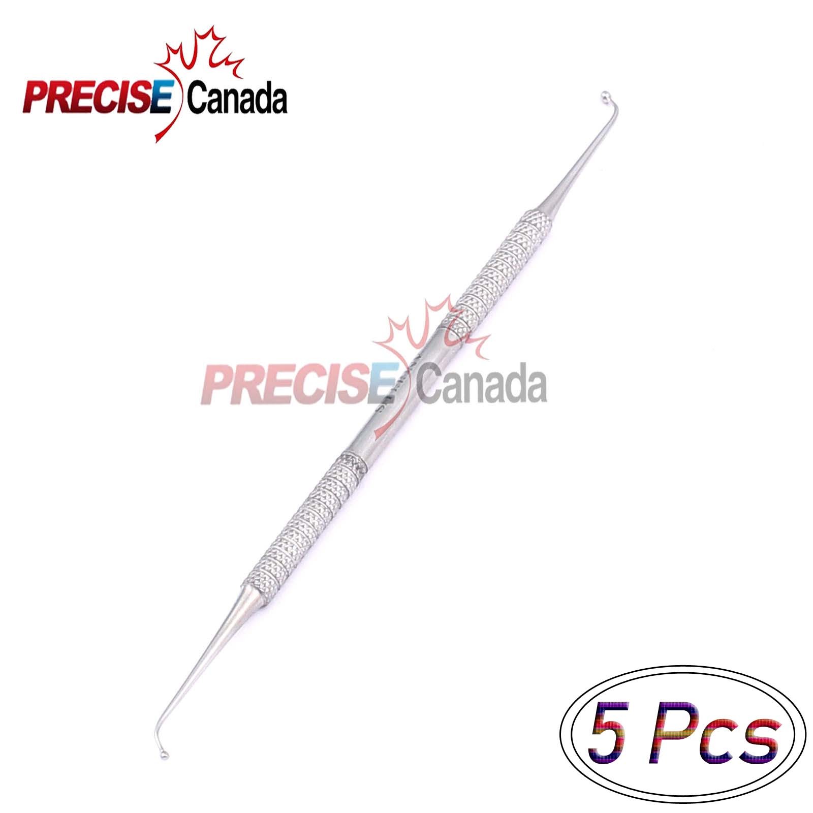 Set Of 5 Ball Burnisher #2/26 Double Ended Dental Instruments A+ Quality