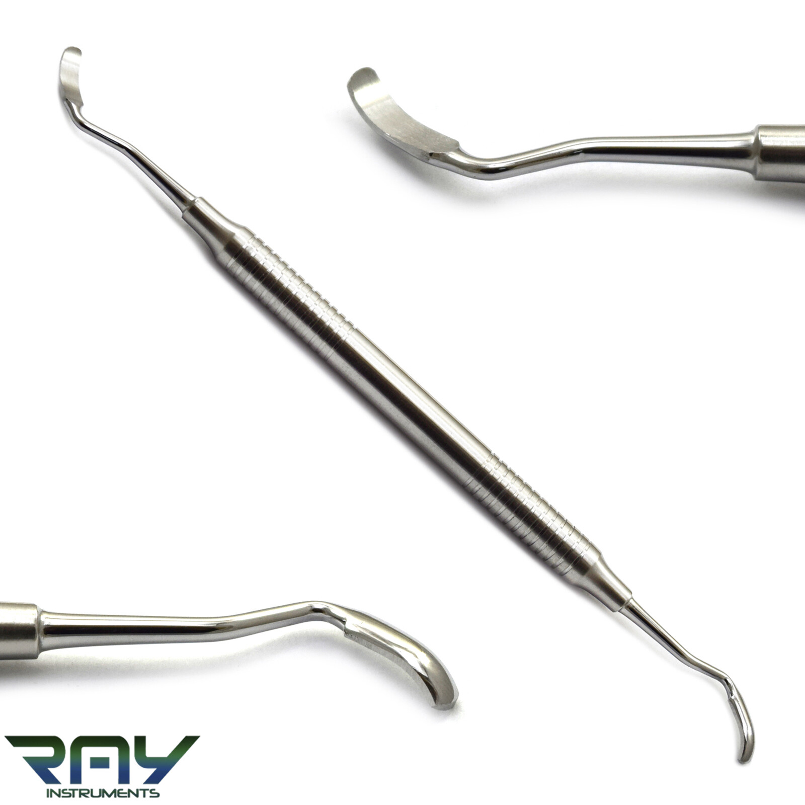 Bone Scraper Curved Elevator Periosteal Dental Bone Grafting Surgical Instrument