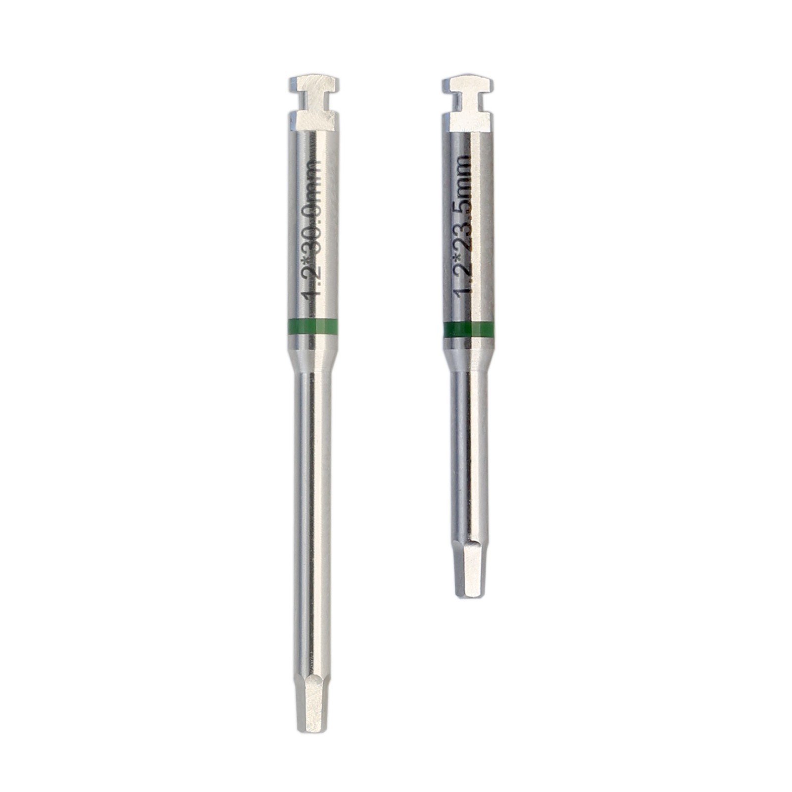2pcs Dental 3i Impant Hex 1.2 Screwdrivers Latch Drivers Hiossen Long & Short