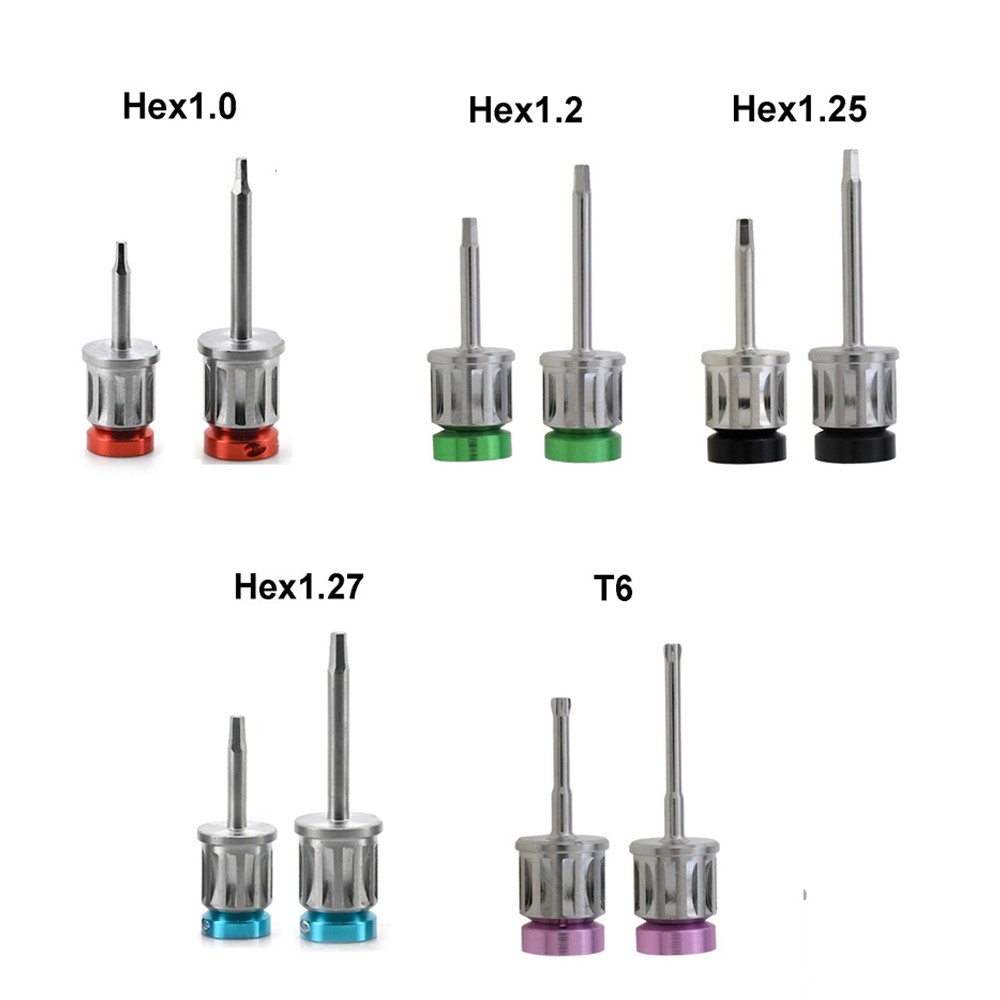 2xDental Implant Screwdriver 1.25 1.2 Hex Driver Hand For Astra Zimmer Universal